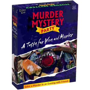 University Games Board & Card Games Murder Mystery Party - Wine and Murder