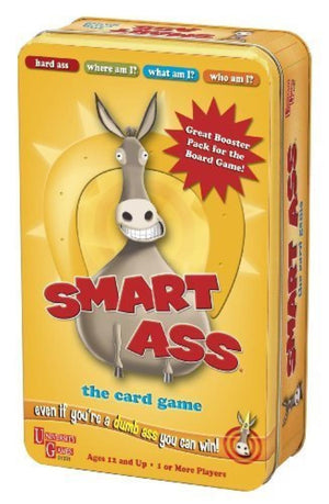 University Games Board & Card Games Smart Ass (Tin)
