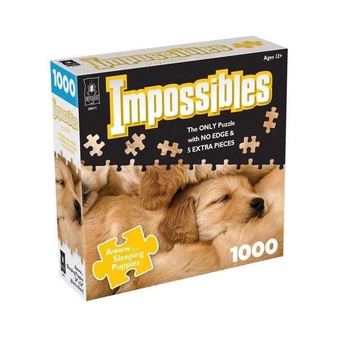Impossibles - Aww Sleeping Puppies (1000pc)