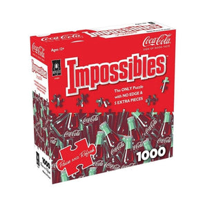 University Games Jigsaws Impossibles - Coca-Cola Pop Fizz (1000pc)
