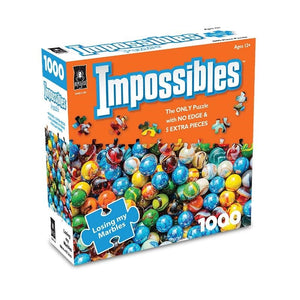 University Games Jigsaws Impossibles - Losing My Marbles (1000pc)