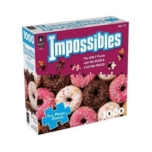University Games Jigsaws Impossibles - Yes, Please Donuts (1000pc)