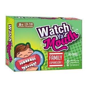 UNK Board & Card Games Watch Ya Mouth Family Expansion Pack 1