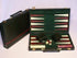 UNK Classic Games Backgammon - 15" Green Checkered