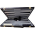 UNK Classic Games Backgammon - 18" Black Alligator Skin
