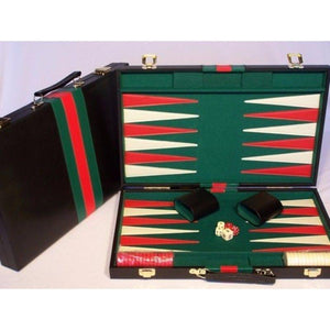 UNK Classic Games Backgammon - 18" Black Vinyl