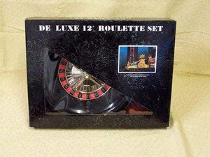 UNK Classic Games Roulette with Mat Chips & Rake - 12" (30cm)
