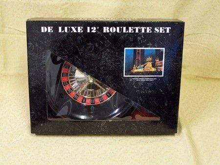 Roulette with Mat Chips & Rake - 12" (30cm)