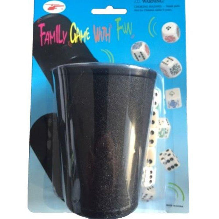 Dice Cup with 5 Dice