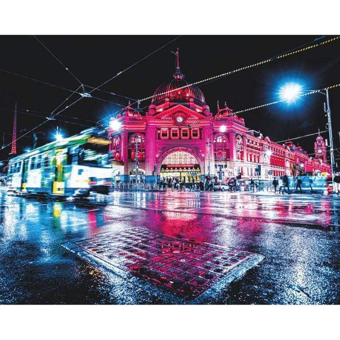 Humans of Melbourne Jigsaw Puzzle - Flinders Nights (1000pc)
