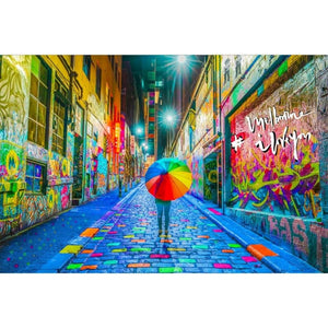 UNK Jigsaws Humans of Melbourne Jigsaw Puzzle - Hosier Lane (1000pc)