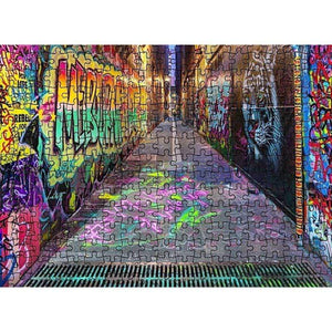 UNK Jigsaws Humans of Melbourne Jigsaw Puzzle - Union Lane Street Art (1000pc)
