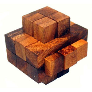 UNK Logic Puzzles Lucky 13 Wooden Puzzle