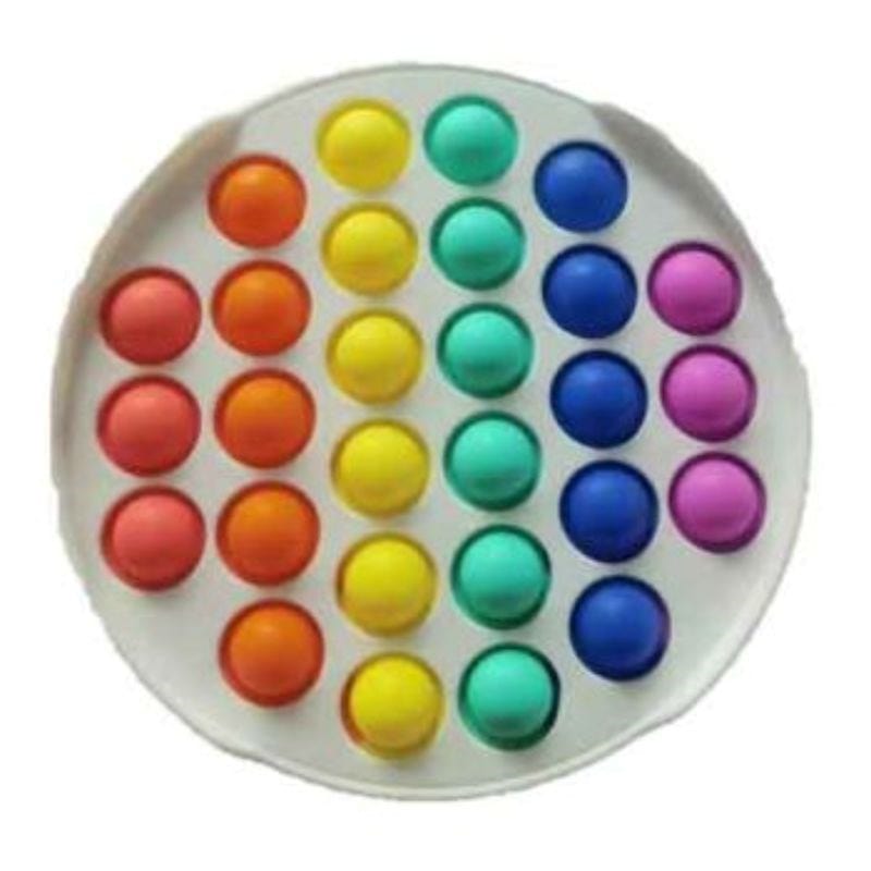 UNK Novelties Popit Deluxe Rainbow circle