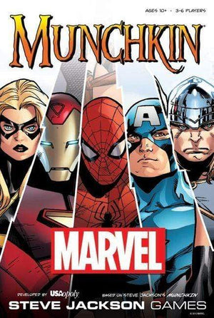 USAopoly Board & Card Games Munchkin Marvel
