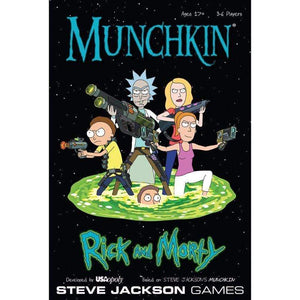 USAopoly Board & Card Games Munchkin Rick and Morty