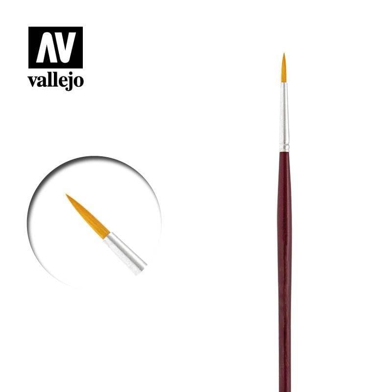 Vallejo Hobby Brush - Vallejo Round Toray No.3
