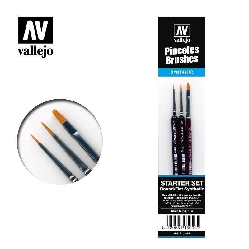 Vallejo Hobby Brush - Vallejo Starter Set