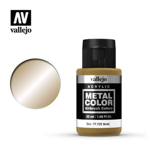 Vallejo Hobby Paint - Metal Color Gold 32ml (Vallejo)