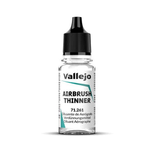 Vallejo Hobby Paint - Vallejo Airbrush Thinner 18ml V2