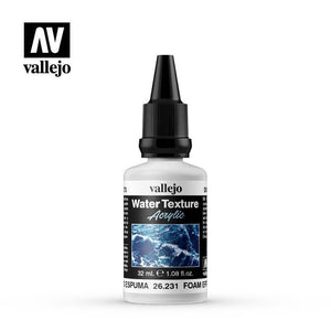 Vallejo Hobby Paint - Vallejo Diorama Effects - Foam & Snow Water Effects 32ml