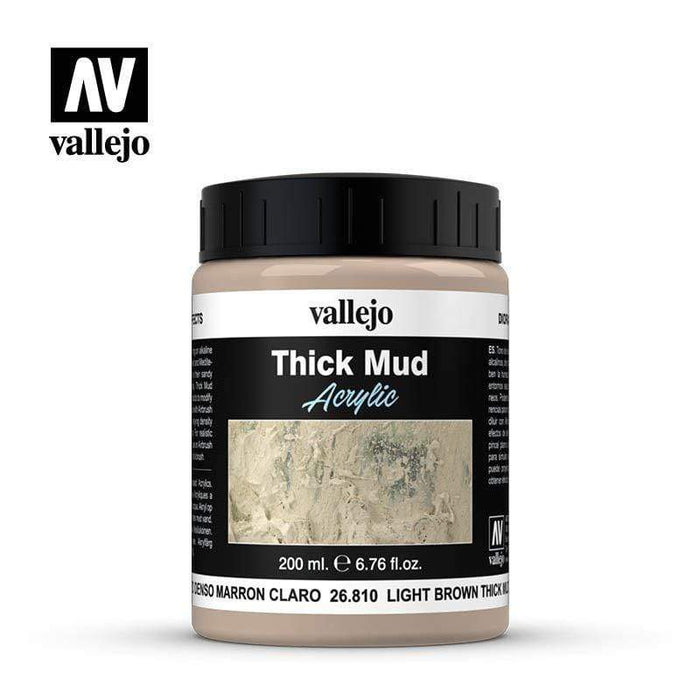 Paint - Vallejo Diorama Effects - Light Brown Thick Mud