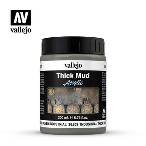 Vallejo Hobby Paint - Vallejo Diorama Effects - Weathering Effects Industrial Thick Mud