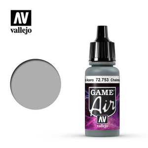 Vallejo Hobby Paint - Vallejo Game Air - Chainmail Silver