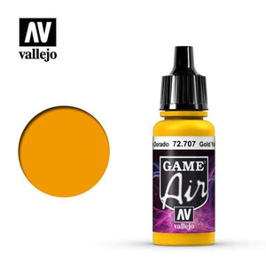 Vallejo Hobby Paint - Vallejo Game Air - Gold Yellow