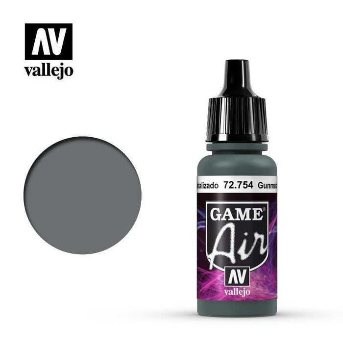 Paint - Vallejo Game Air - Gunmetal