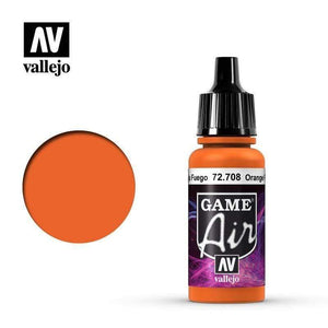 Vallejo Hobby Paint - Vallejo Game Air - Orange Fire