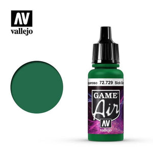 Vallejo Hobby Paint - Vallejo Game Air - Sick Green