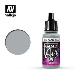 Vallejo Hobby Paint - Vallejo Game Air - Silver