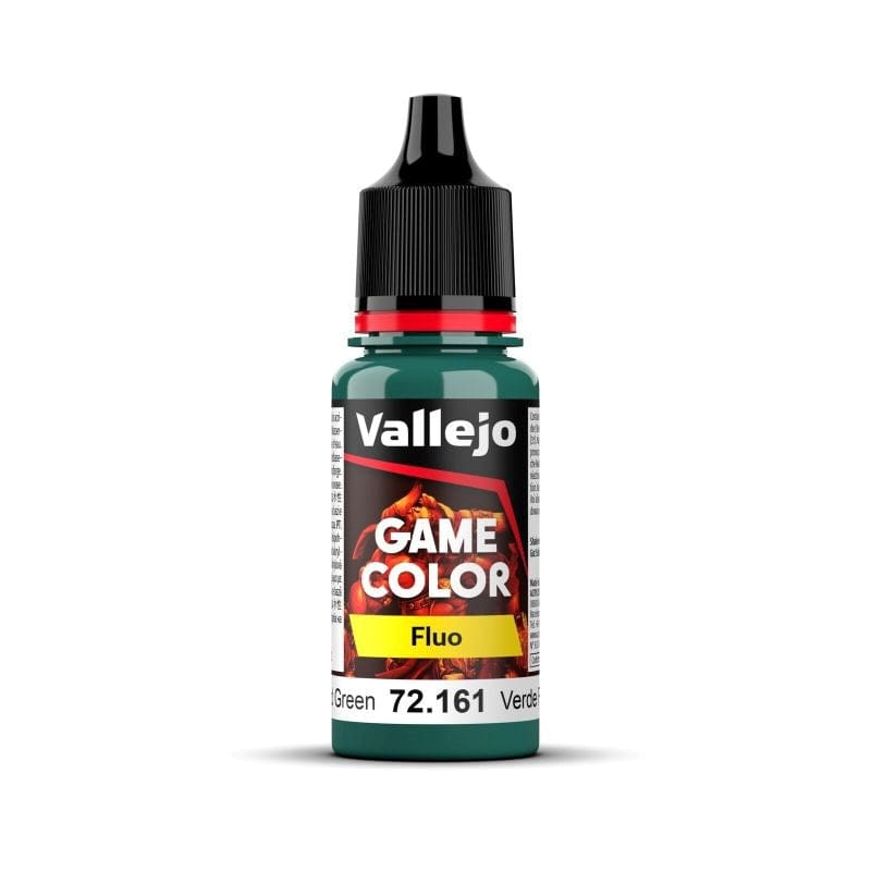 Vallejo Hobby Paint - Vallejo Game Color Fluo - Cold Green V2