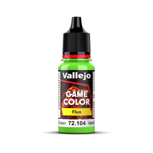 Vallejo Hobby Paint - Vallejo Game Color Fluo - Green V2