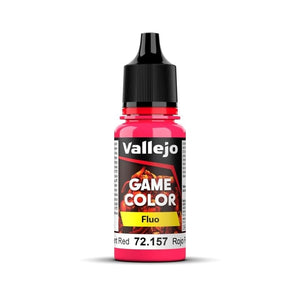 Vallejo Hobby Paint - Vallejo Game Color Fluo - Red V2