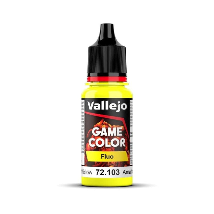 Paint - Vallejo Game Color Fluo - Yellow V2