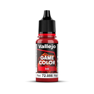 Vallejo Hobby Paint - Vallejo Game Color Ink - Red V2