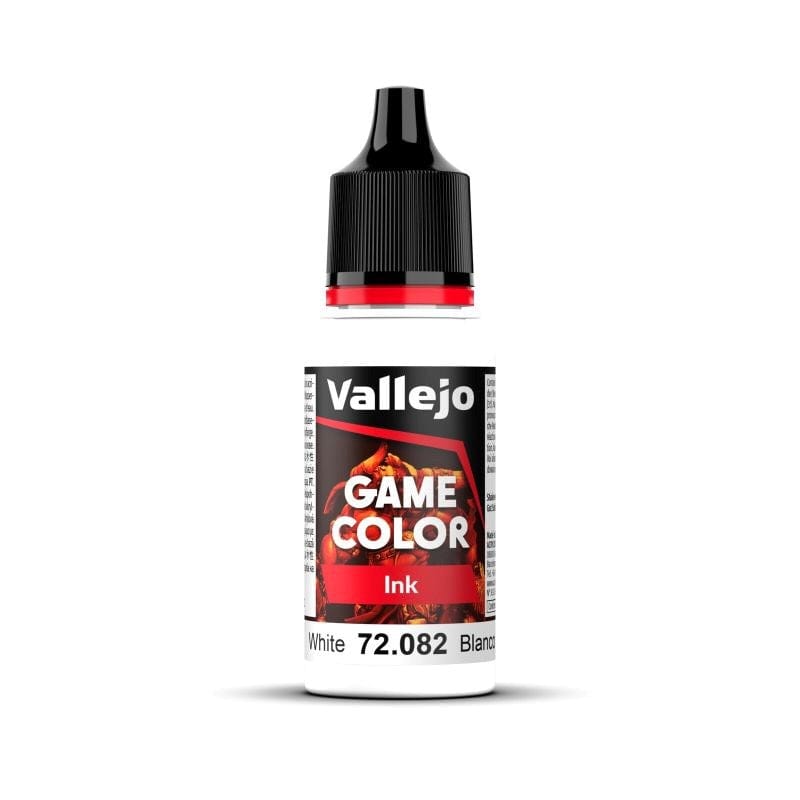 Vallejo Hobby Paint - Vallejo Game Color Ink - White V2