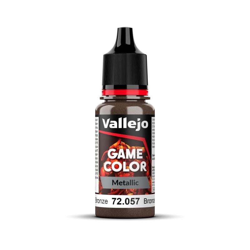 Vallejo Hobby Paint - Vallejo Game Color Metal - Bright Bronze V2