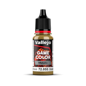 Vallejo Hobby Paint - Vallejo Game Color Metal - Polished Gold V2