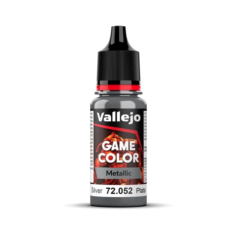 Vallejo Hobby Paint - Vallejo Game Color Metal - Silver V2