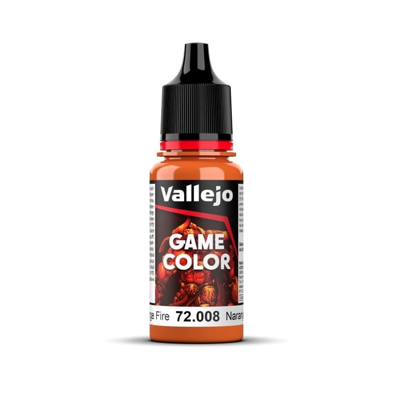 Vallejo Hobby Paint - Vallejo Game Color - Orange Fire V2