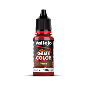 Vallejo Hobby Paint - Vallejo Game Color Wash - Red V2