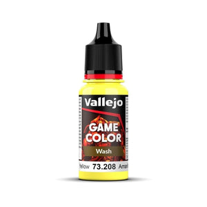 Vallejo Hobby Paint - Vallejo Game Color Wash - Yellow  V2