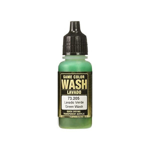 Vallejo Hobby Paint - Vallejo Game Colour - Green Wash
