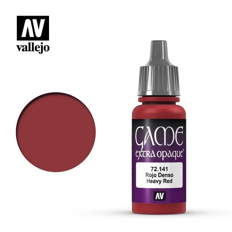 Vallejo Hobby Paint - Vallejo Game Colour - Heavy Red