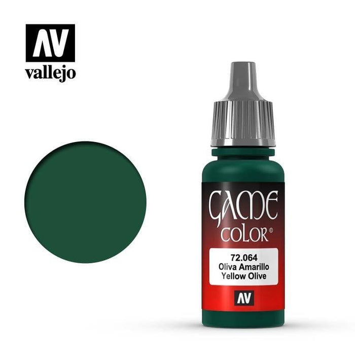 Paint - Vallejo Game Colour - Yellow Olive