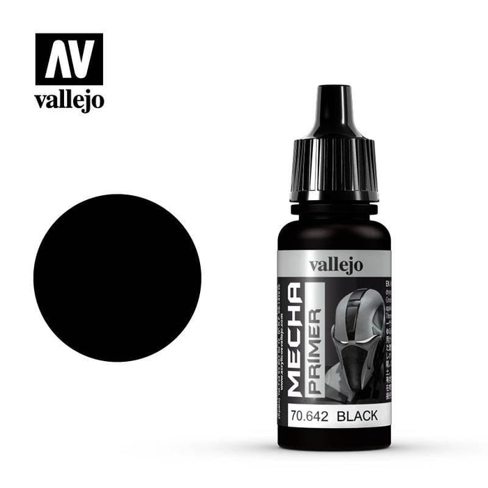 Paint - Vallejo Mecha Colour - Black Primer 17ml