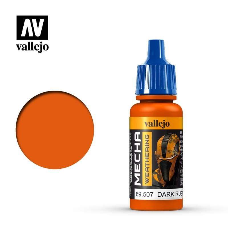 Vallejo Hobby Paint - Vallejo Mecha Colour - Dark Rust Wash